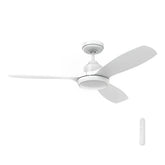 Mercator Lighting Lighting 48' Raptor S DC Ceiling Fan Lights-For-You FC978123WH